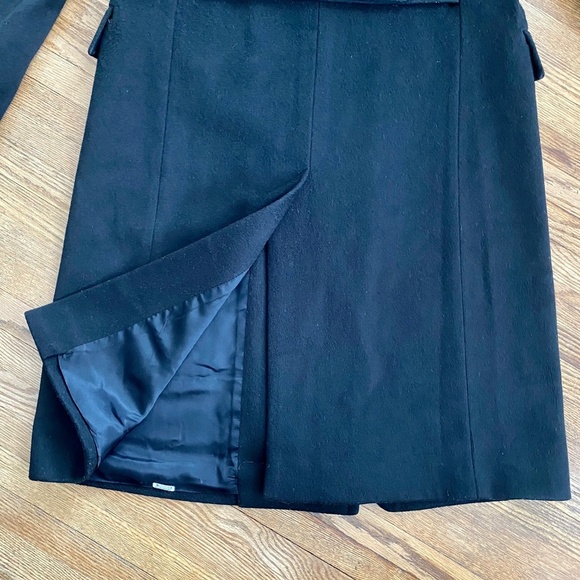 Calvin Klein Black Double-Breasted Coat - Picture 14 of 15